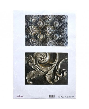 Papel arroz Cadence A3 DreamArt PAD2776 1