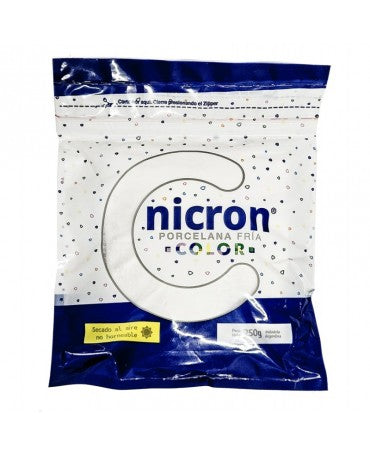 PASTA NICRON Porcelana Fría blanco 250 gr 1
