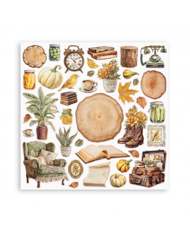 COLECCIÓN 30x30 STAMPERIA Golden Harmony 2