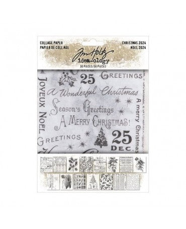 TIM HOLTZ Collage Paper Christmas (TH94409) 1