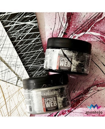 Pintura SPIDER WEB EFFECT Silver 2