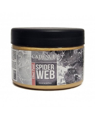 Pintura SPIDER WEB EFFECT Gold 1
