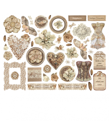 DIE CUTS STAMPERIA Old lace 2
