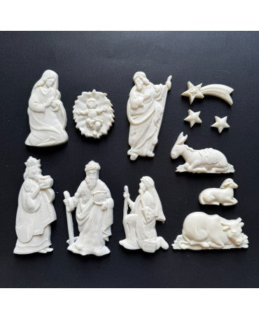 KIT MOLDES Navidad Nacimiento 1
