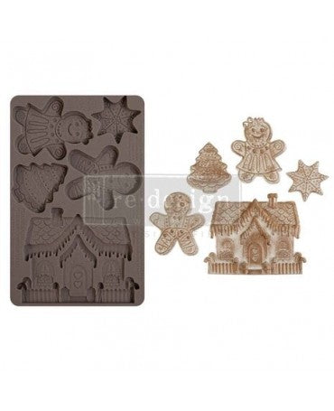 Molde PRIMA FINNABAIR Festive Gingerbread Treats 1