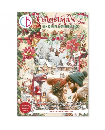 Ephemera Book A4 CHRISTMAS VIBES 1