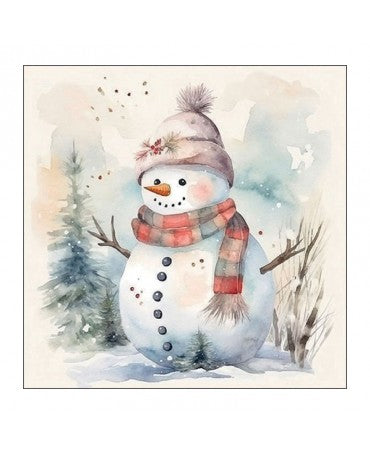 Servilletas SNOWMAN IN NATURE 1