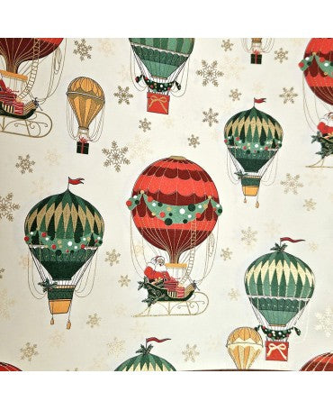 PAPEL ENCUADERNAR ROSSI Globos navidad 2 ud 1