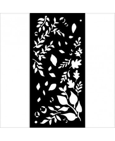STENCIL Stamperia 12x25cm Dewdrops Big Leaves 1