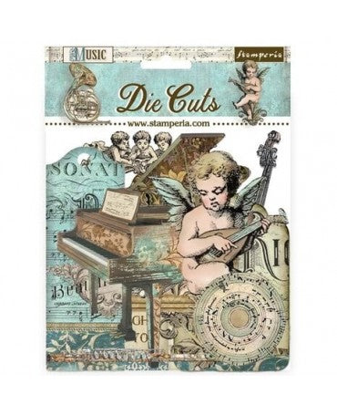 DIE CUTS STAMPERIA Music 1