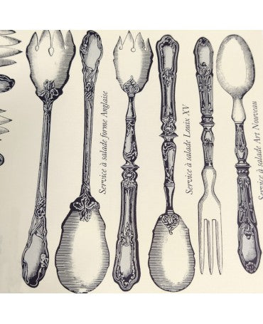 PAPEL ENCUADERNAR ROSSI Silverware 2 ud 1