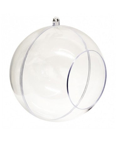 Bola metacrilato 10 cm con abertura 1