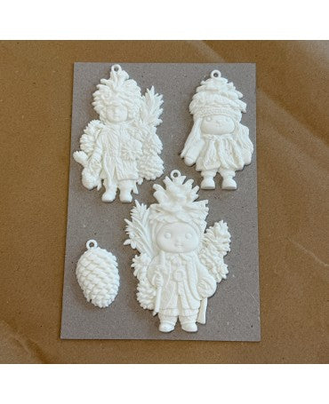 KIT MOLDES Muñecos y piña 1