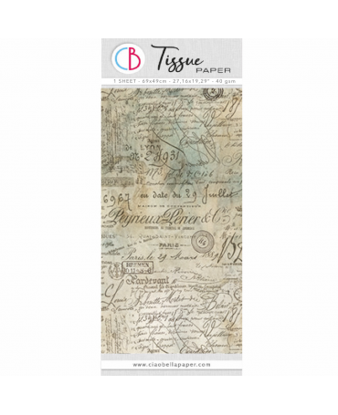 PAPEL SEDA CIAOBELLA OLD LEDGERS 1