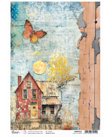 Papel Arroz CIAO BELLA A4 LOST IN A DREAM 1