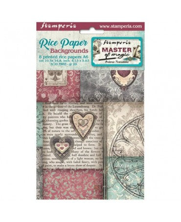Papel arroz Stamperia A6 Master of Magic (8UD) 1
