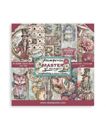COLECCIÓN 30x30 STAMPERIA Master of Magic 1