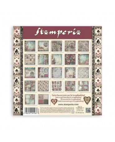 COLECCIÓN 30X30 STAMPERIA MAXI PAD Master of Magic 22 Hojas 2