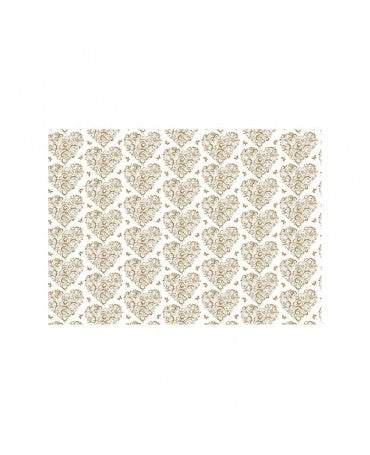 PAPEL ENCUADERNAR ROSSI Hearts & Butterflies 2 ud 2