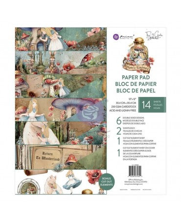 COLECCIÓN 30x30cm PRIMA Return To Wonderland Alice 1