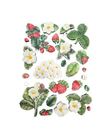Molde STAMPERIA silicona A5 Hidden Grove Strawberries 2