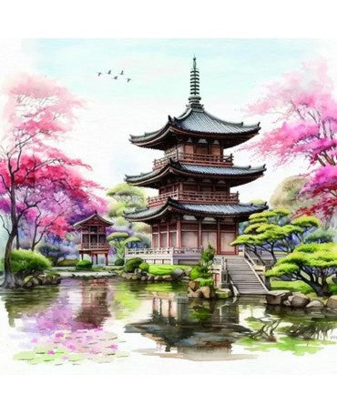 Servilletas JARDIN JAPONAIS 1