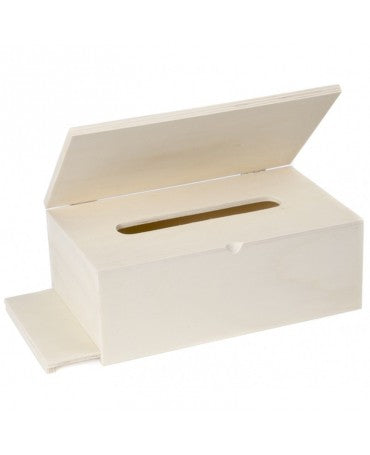 Madera CAJA PAÑUELOS con tapa 1