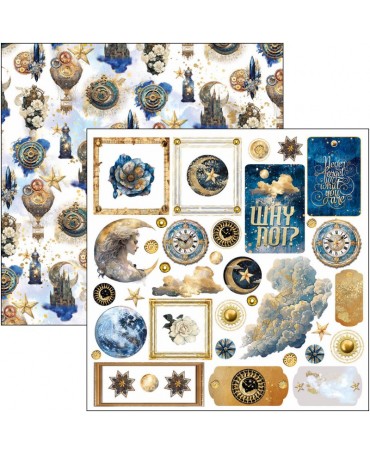 RECORTABLES CIAO BELLA 15x15cm Celestial 2