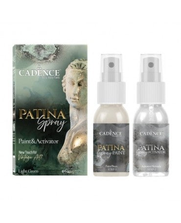 PATINA SPRAY 50+50ml - LIGHT GREEN 1