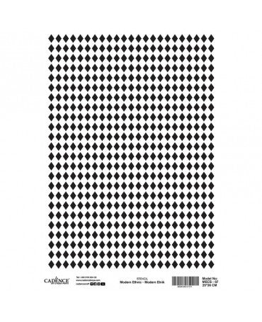 Stencil CADENCE 25x36cm MODERN ETHNIC MECS07 1
