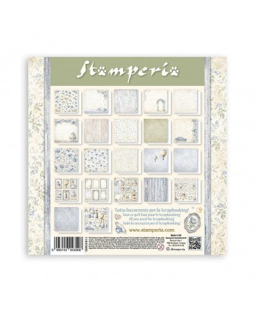 COLECCIÓN 20X20 STAMPERIA MAXI PAD Timeless 22 hojas 2