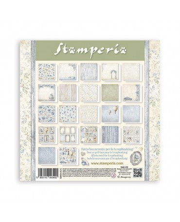 COLECCIÓN 30X30 STAMPERIA MAXI PAD Timeless 22 Hojas 2