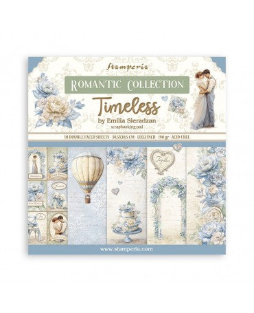 COLECCIÓN 30x30 STAMPERIA Timeless 1