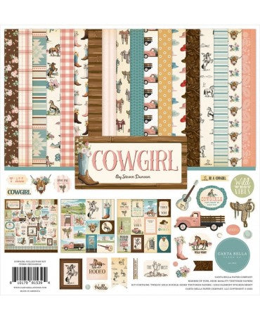 COLECCIÓN 30x30 CARTA BELLA Cowgirl 1