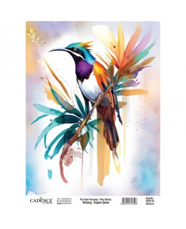 Papel arroz Cadence A3 BIRDSONG COLLECTION 1