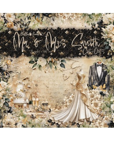 COLECCIÓN 20x20 BELLALUNA MR & MRS SMITH RECORTABLES 1