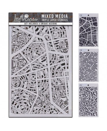 STENCIL CIAO BELLA MIX 3ud MD006 1