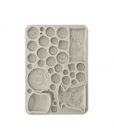 Molde STAMPERIA silicona A5 Venice City of Art Old Coins 1