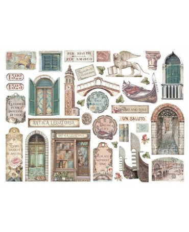 DIE CUTS STAMPERIA Venice City of Art 2