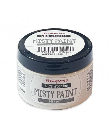 Pintura Metallic MISTY PAINT Stamperia White 1