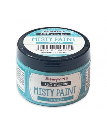 Pintura Metallic MISTY PAINT Stamperia Tropic Ocean 1