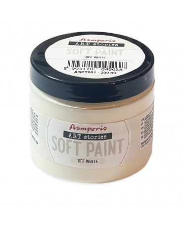 Pintura Soft Paint STAMPERIA Off White 200ml 1
