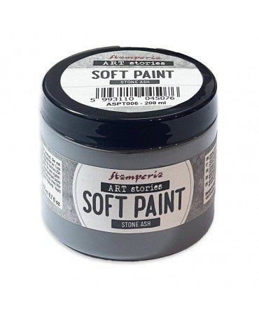 Pintura Soft Paint STAMPERIA Stone Ash 200ml 1