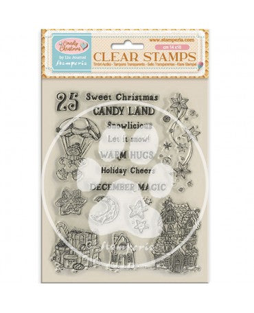 SELLO STAMPERIA 14x18 CANDY CHRISTMAS 1