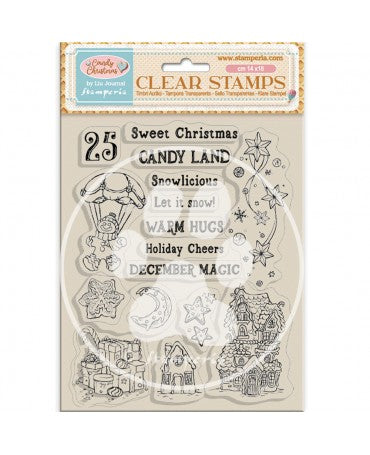SELLO STAMPERIA 14x18 CANDY CHRISTMAS 2
