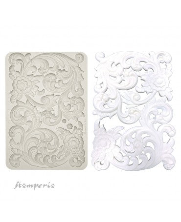 Molde STAMPERIA silicona A4 Friezes 1