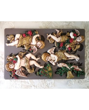 Molde PRIMA FINNABAIR Angelic Floral Noel 2