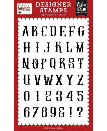 SELLO Silicona ECHO PARK Antique Alphabet 1