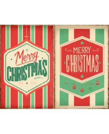 Papel Seda A4 Navidad Vintage 7 1