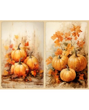 Papel Seda A4 Halloween acuarela 12 1